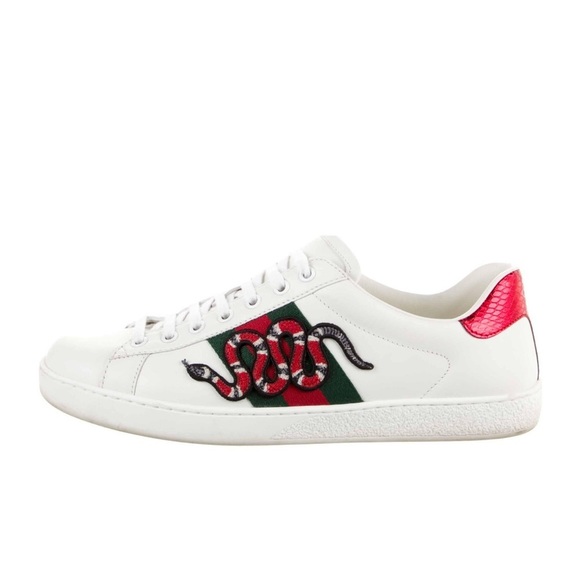 GUCCI ace sneakers. Size 7.5 r48​ - Picture 1 of 6